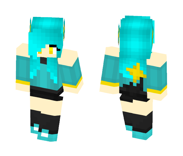 Shinx Girl v2 - Girl Minecraft Skins - image 1