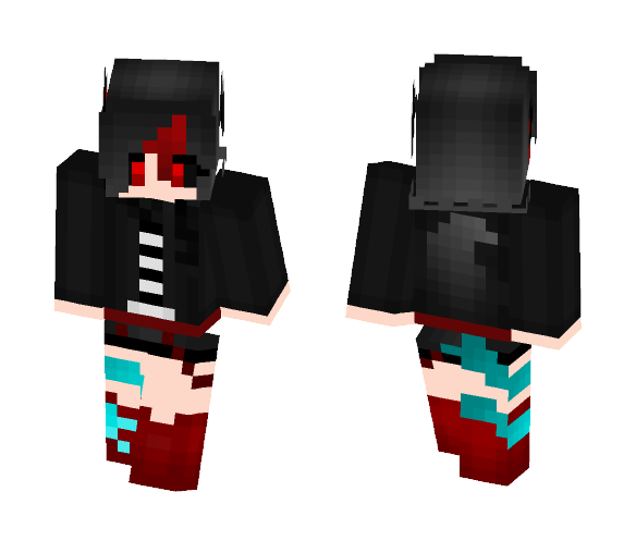 Zorua Ghoul - Female Minecraft Skins - image 1
