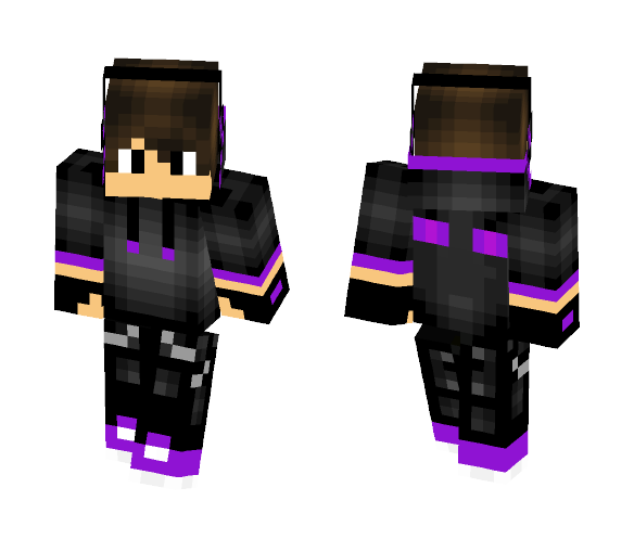 Ender Boy - Boy Minecraft Skins - image 1