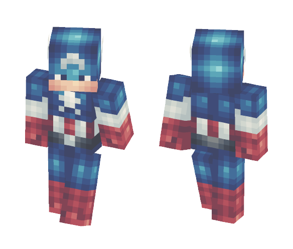 Captain America (New Style) - Comics Minecraft Skins - image 1