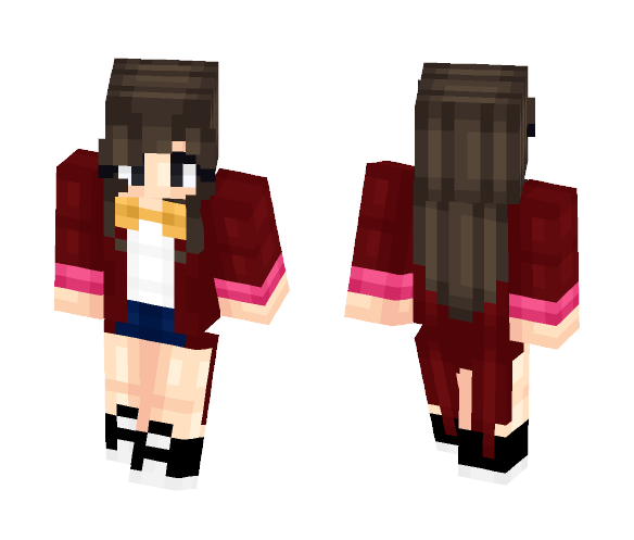 ⌈Μ♥η⊂aφ⌋ I'M BACK! XD - Female Minecraft Skins - image 1