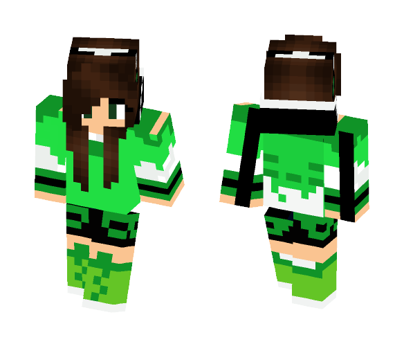 Nature's Armour (Female) - Female Minecraft Skins - image 1