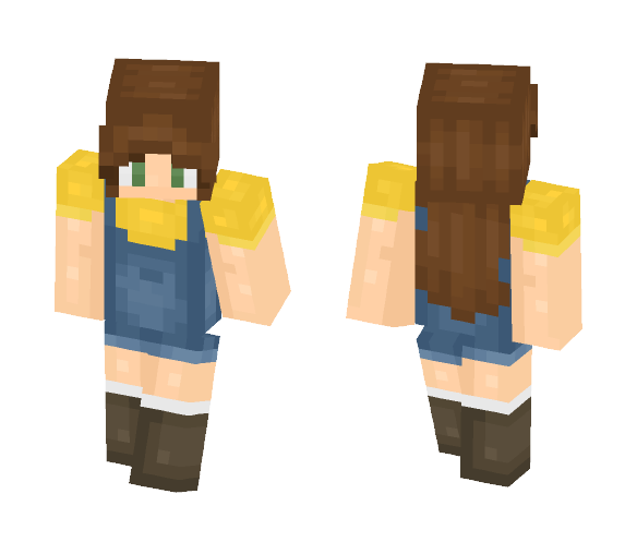 Minion Girl - Girl Minecraft Skins - image 1