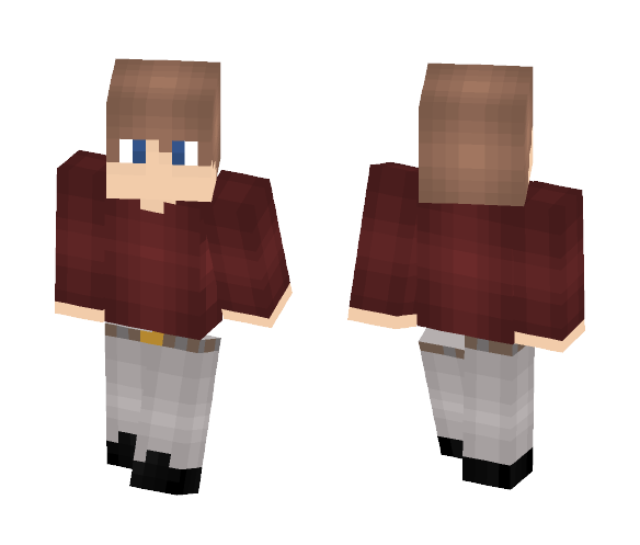 Father Learns a lesson for his Son - Male Minecraft Skins - image 1