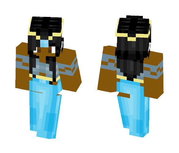 black enchant beauty - Female Minecraft Skins - image 1