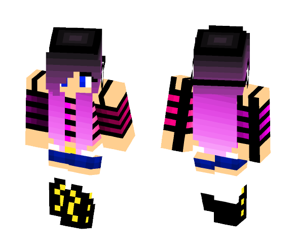 just keep jamin - Female Minecraft Skins - image 1