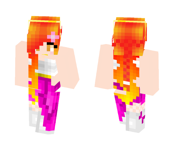 Download Free wedding dress or maid of honer Skin for Minecraft image 1 wedding dress or maid of honer - Female Minecraft Skins - image 1