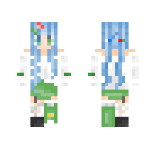 holiday blues - Female Minecraft Skins - image 2