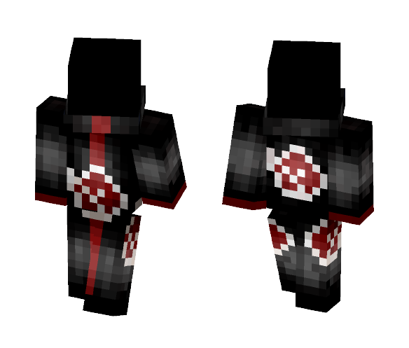 Akatsuki Template - Male Minecraft Skins - image 1