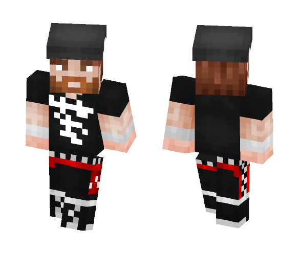 Sami Zayn (UPDATED) - Male Minecraft Skins - image 1