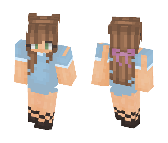 Spring Dress - Female Minecraft Skins - image 1