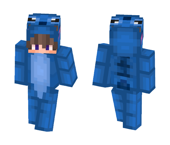 My Skin: Stitch Onesie - Male Minecraft Skins - image 1