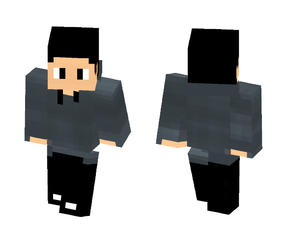 Kid fighting to snow monster - Male Minecraft Skins - image 1