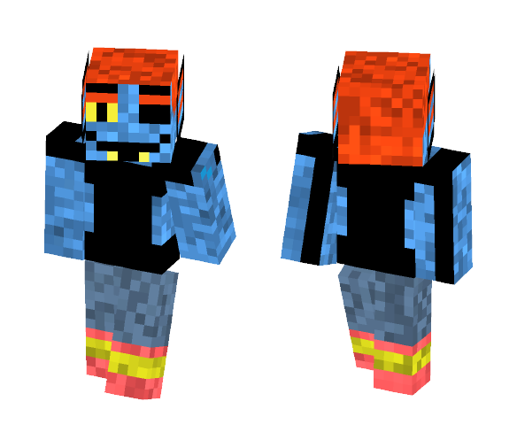 Undyne (Undertale) - Interchangeable Minecraft Skins - image 1