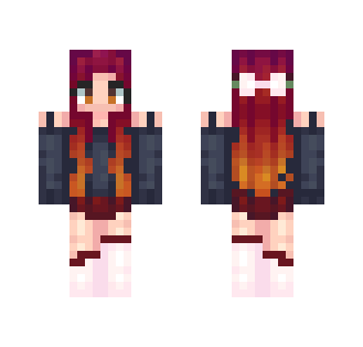 What's up people, satan's back. - Female Minecraft Skins - image 2