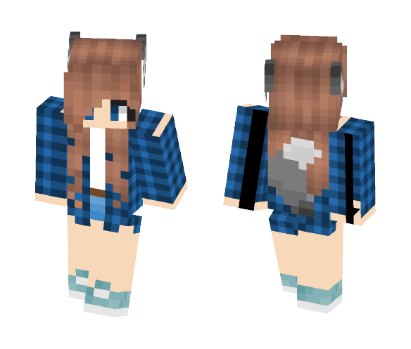 Female Wolf - Female Minecraft Skins - image 1