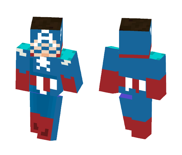 captain america - Comics Minecraft Skins - image 1