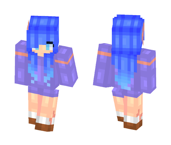 ☾ Brbpizza V2 ☽ - Female Minecraft Skins - image 1