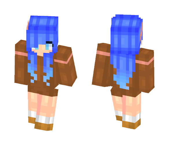☾ Brbpizza V1 ☽ - Female Minecraft Skins - image 1