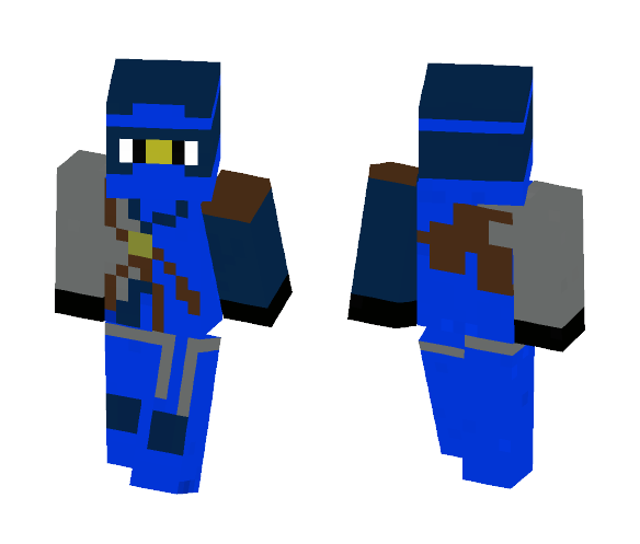 Ninjago summer 2016 Flashback Jay - Male Minecraft Skins - image 1