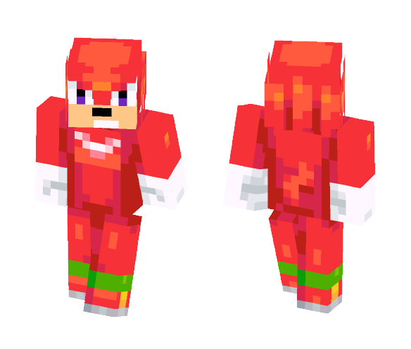 Knuckles - Male Minecraft Skins - image 1