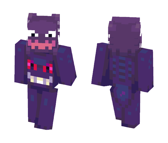 Haunter and Gengar - Interchangeable Minecraft Skins - image 1