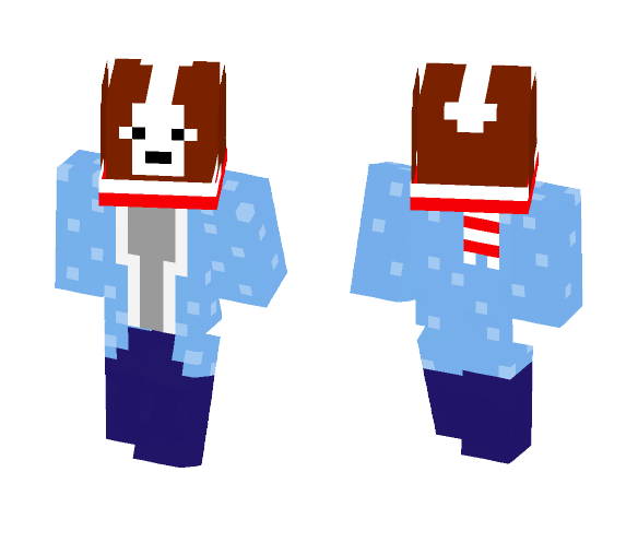 Dog ina Jacket - Dog Minecraft Skins - image 1