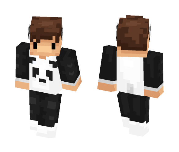 Panda Guy - Male Minecraft Skins - image 1