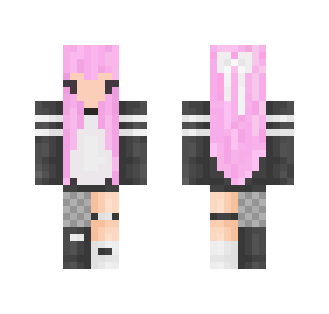Cute Goth Pink Chick