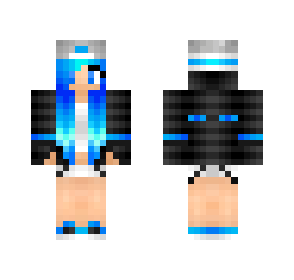 Girl With Blue Hair