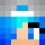Girl With Blue Hair - Color Haired Girls Minecraft Skins - image 3