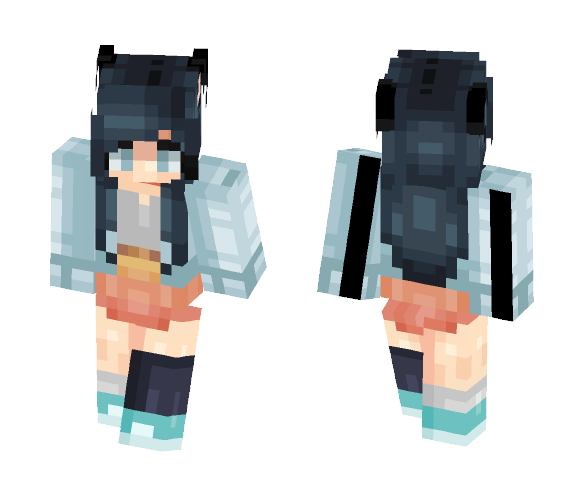 Blue mornings - Female Minecraft Skins - image 1