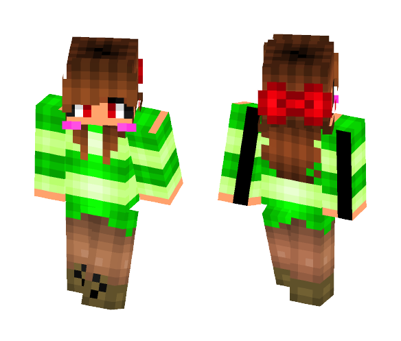 Undertale Chara | One old design | - Female Minecraft Skins - image 1