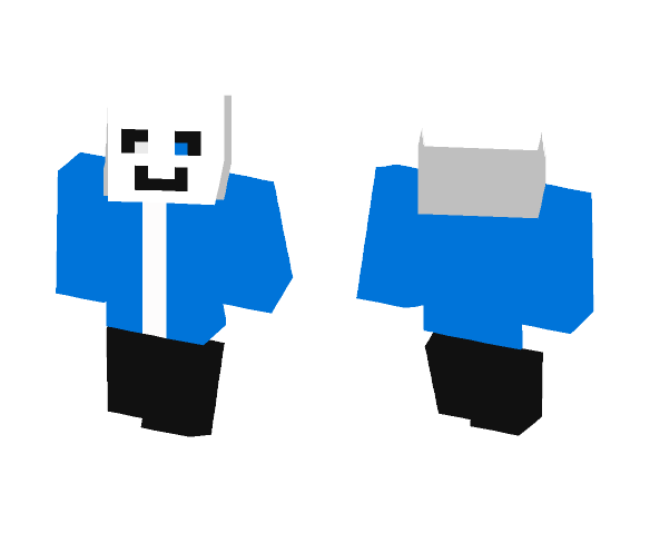 sans (undertale) - Male Minecraft Skins - image 1