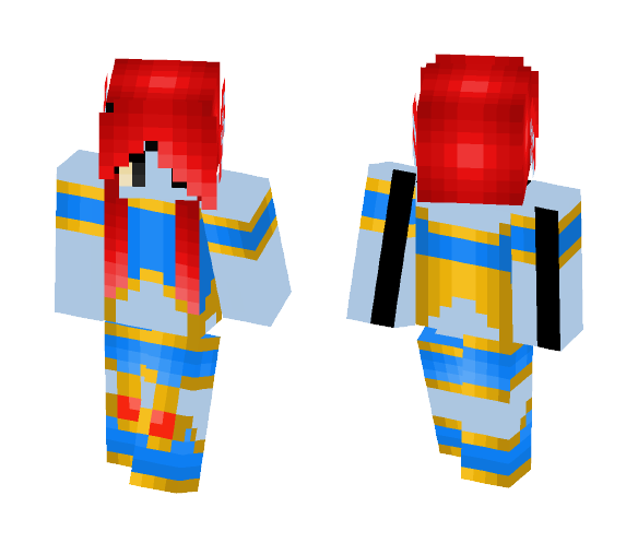 Undyne - Female Minecraft Skins - image 1