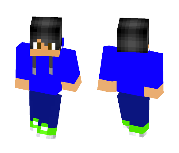 Hoodie Boy - Boy Minecraft Skins - image 1