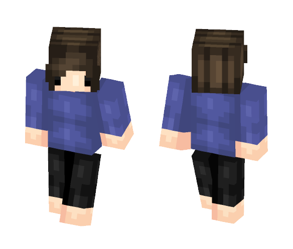Blue as the sea - Male Minecraft Skins - image 1