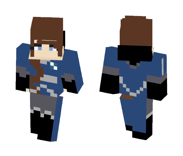 ravenclaw quiddich player - Female Minecraft Skins - image 1