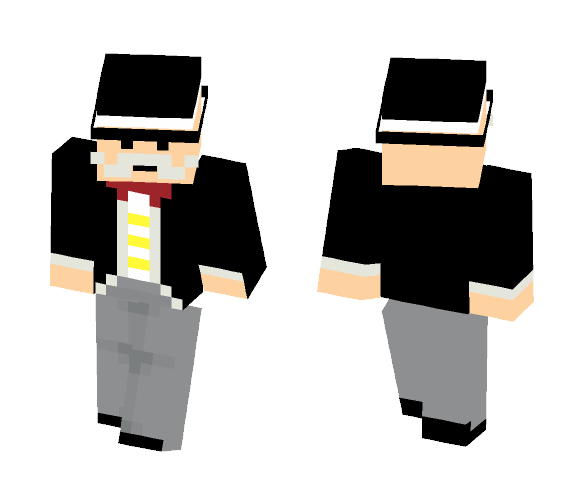 mr monopoly - Male Minecraft Skins - image 1