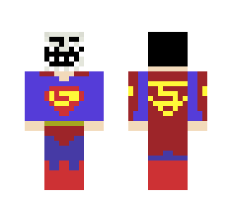 superman troll face - Male Minecraft Skins - image 2