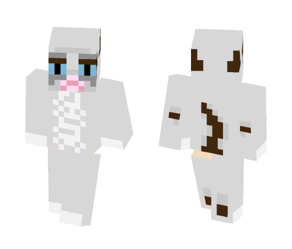 grumpy cat - Cat Minecraft Skins - image 1