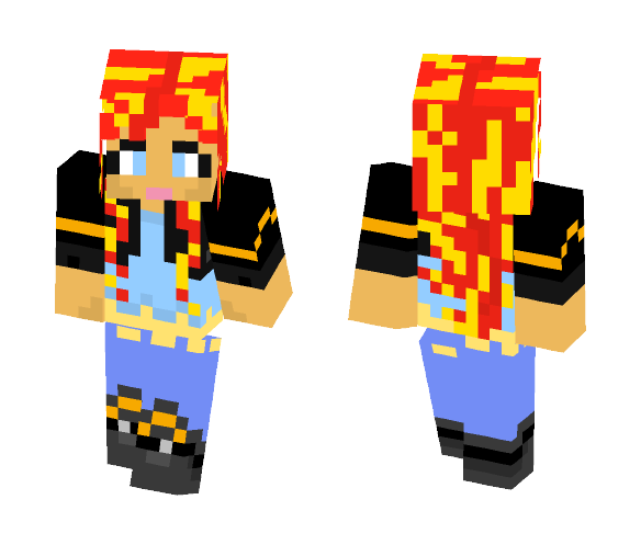Sunset shimmer // Equestria girls - Interchangeable Minecraft Skins - image 1