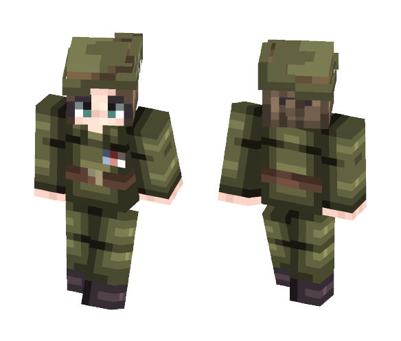 Happy ANZAC Day - Female Minecraft Skins - image 1