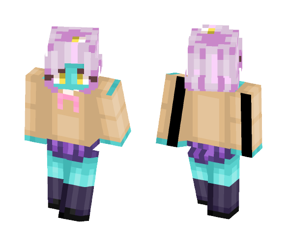 Space patrol Luluco Midori - Female Minecraft Skins - image 1