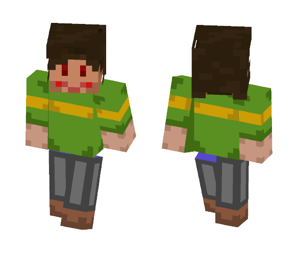 Undertale (Chara) - Female Minecraft Skins - image 1