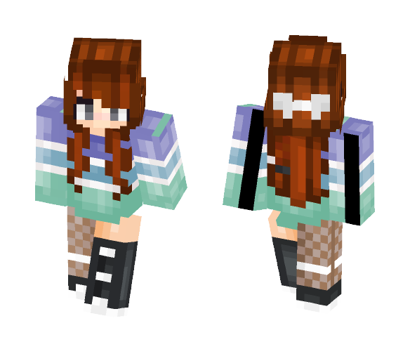 Download Free lemoncakes_ ~ Eden_ Fanskin Skin for Minecraft image 1 lemoncakes_ ~ Eden_ Fanskin - Female Minecraft Skins - image 1