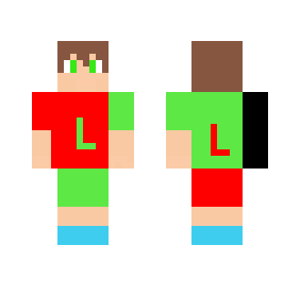 Lovly World Uniform For Boys - Male Minecraft Skins - image 2