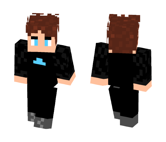 Boy Without a Helmet - Boy Minecraft Skins - image 1