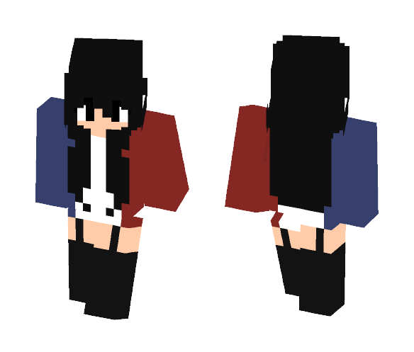 Girl France (^_~) - Girl Minecraft Skins - image 1