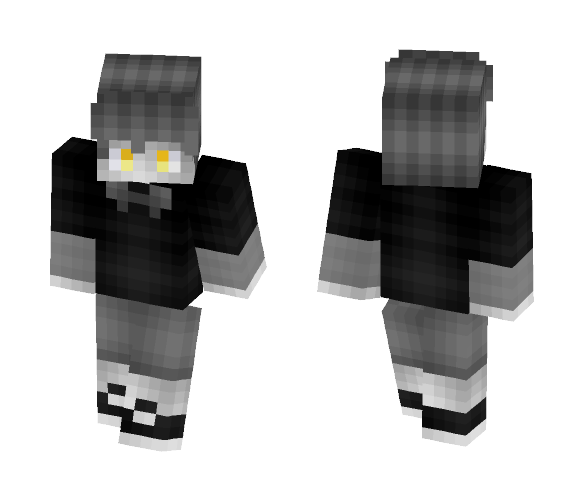 Black//Gold Boy :D - Boy Minecraft Skins - image 1